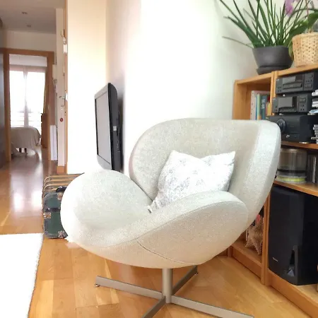 Atico Marques Playa Centro - Garaje Opcional Daire Gijón